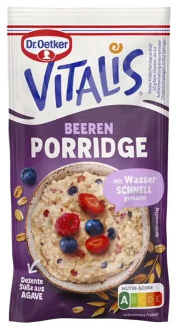 Dr. Oetker Vitalis Porridge Beeren