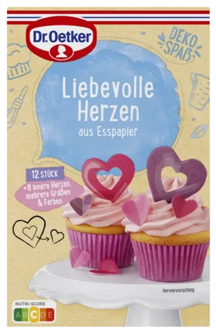 Dr. Oetker Liebevolle Herzen