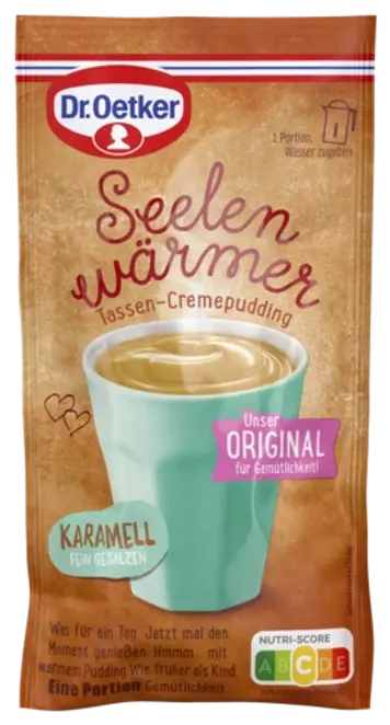 Dr. Oetker Seelenwärmer Tassen-Cremepudding Karamell