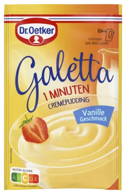 Dr. Oetker Galetta Vanille-Geschmack