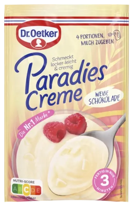 Dr. Oetker Paradies Creme Weiße Schokolade