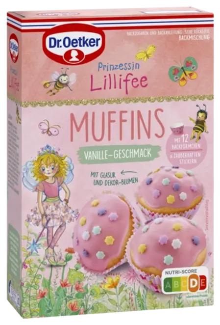 Dr. Oetker Prinz. Lillifee Muffins Vanille