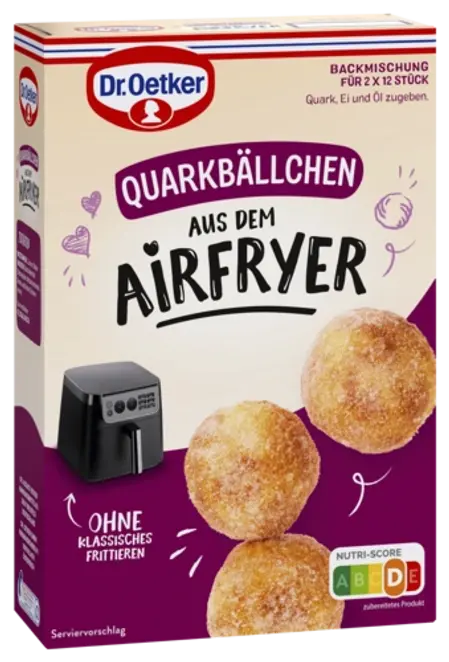 Dr. Oetker Airfryer Quarkbällchen