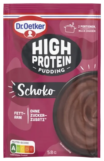 Dr. Oetker High Protein Pudding-Pulver Schoko