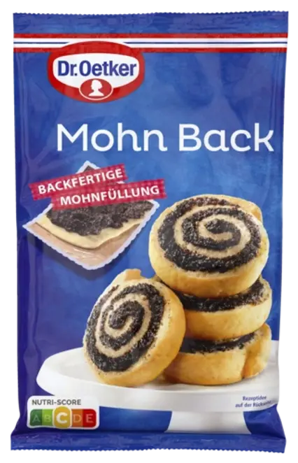 Dr. Oetker Mohn Back