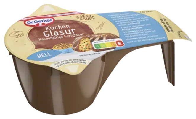 Dr. Oetker Becherglasur Hell