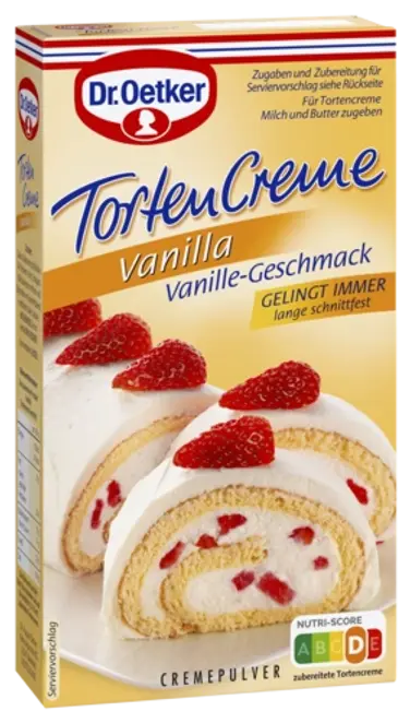 Dr. Oetker Vanilla Tortencreme