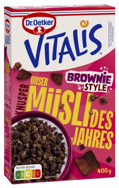 Dr. Oetker Vitalis Knusper Brownie Style