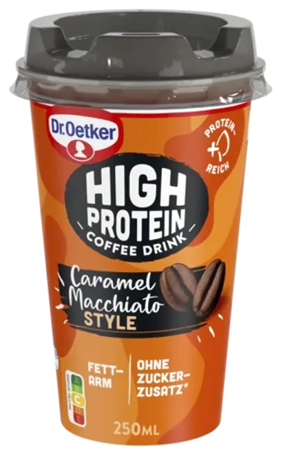 Dr. Oetker High Protein Coffee Drink - Caramel Macchiato Style