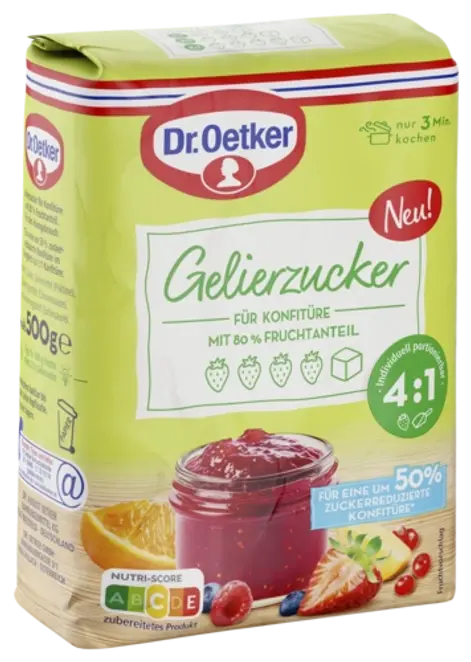 Dr. Oetker Gelierzucker 4:1