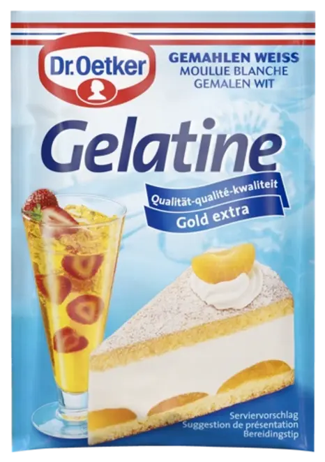 Dr. Oetker Gelatine gemahlen weiß