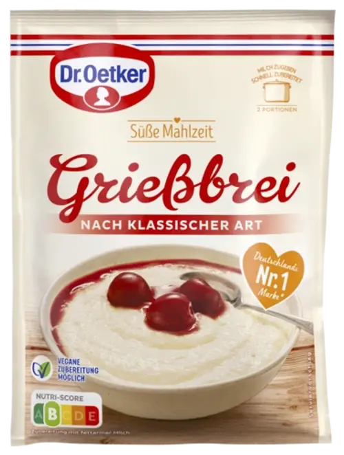 Dr. Oetker Grießbrei nach klassischer Art