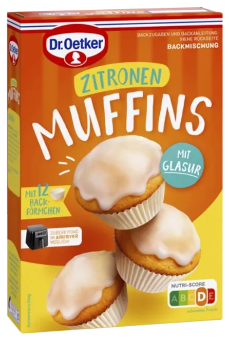Dr. Oetker Zitronen Muffins