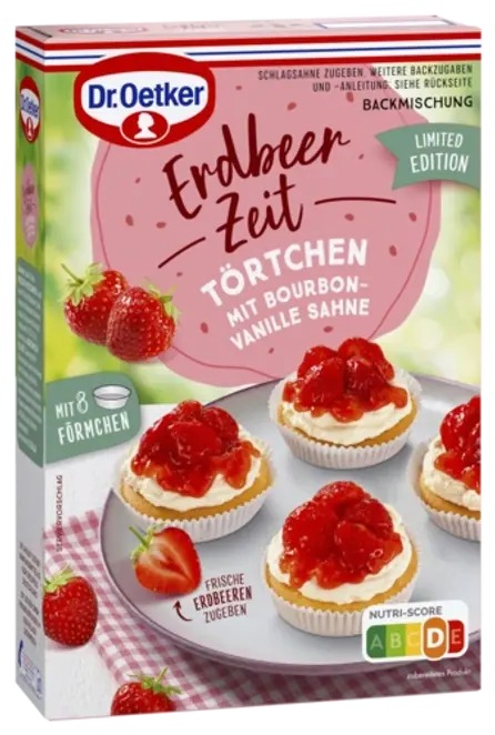 Dr. Oetker Erdbeer Zeit Törtchen