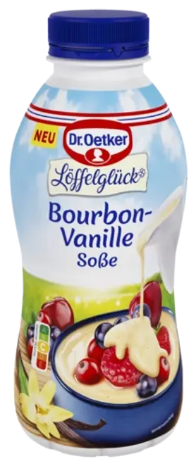 Dr. Oetker Löffelglück Bourbon-Vanille-Soße ungekühlt