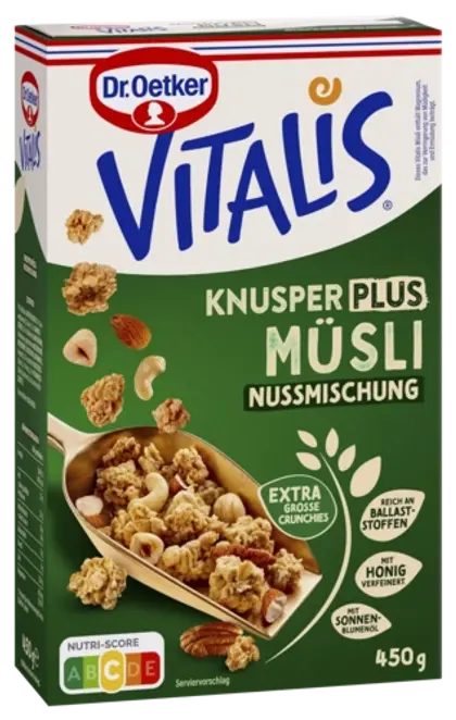 Dr. Oetker Vitalis KnusperPlus Nussmischung