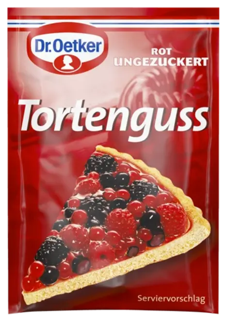 Dr. Oetker Tortenguss rot