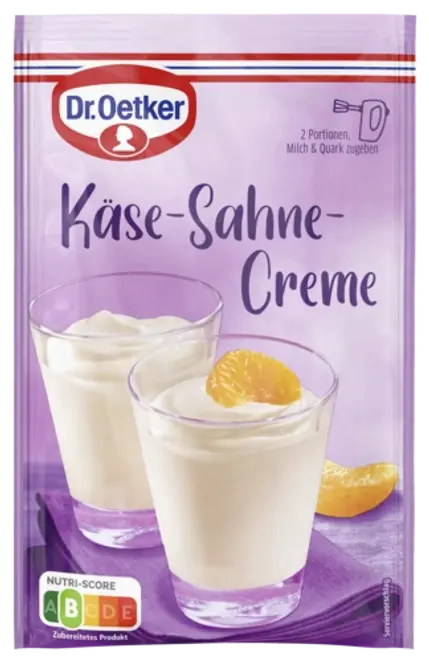 Dr. Oetker Käse-Sahne-Creme