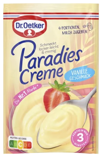 Dr. Oetker Paradies Creme Vanille-Geschmack