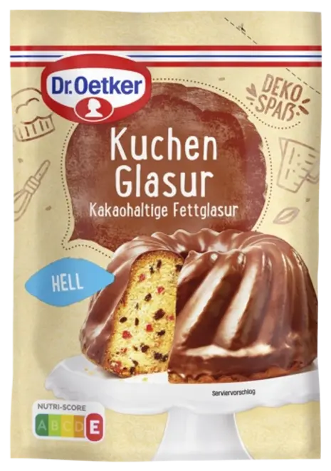 Dr. Oetker Kuchenglasur Hell