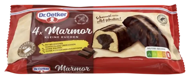 Dr. Oetker Fertige kleine Marmorkuchen 4er