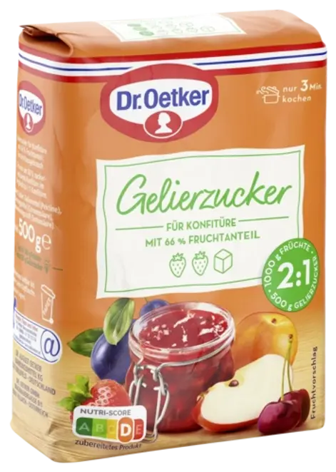 Dr. Oetker Gelierzucker Extra 2:1