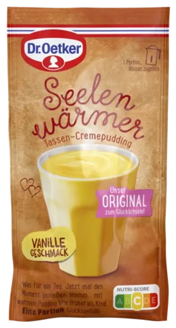 Dr. Oetker Seelenwärmer Tassen-Cremepudding Vanille-Geschmack