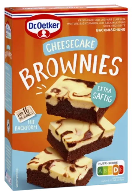 Dr. Oetker Cheesecake Brownies