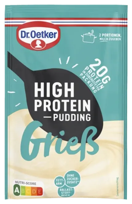 Dr. Oetker High Protein Pudding-Pulver Grieß