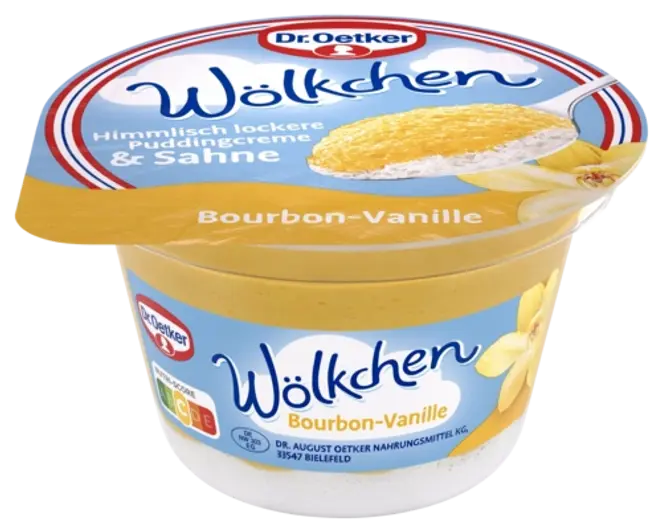 Dr. Oetker Wölkchen Bourbon-Vanille