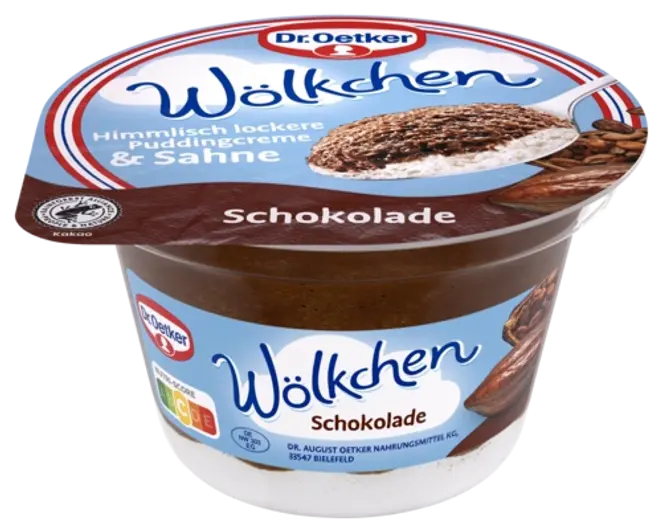 Dr. Oetker Wölkchen Schokolade
