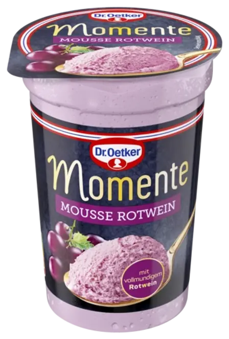 Dr. Oetker Momente Mousse Rotwein