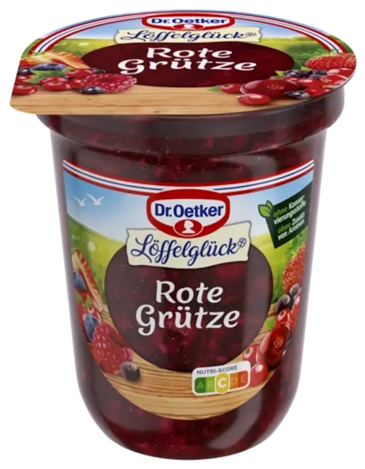 Dr. Oetker Löffelglück Rote Grütze