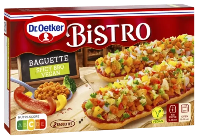 Dr. Oetker Bistro Baguette Spicy BBQ vegan