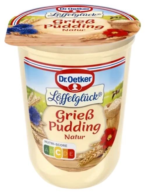 Dr. Oetker Löffelglück Grieß Pudding Natur 500g