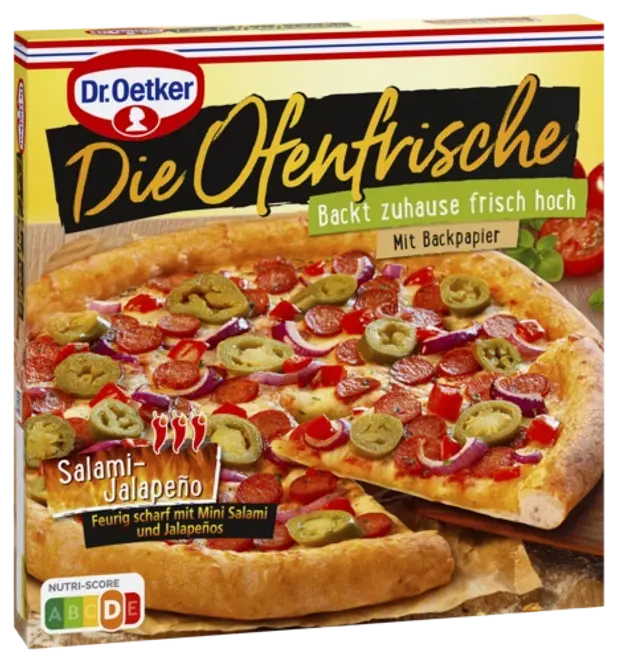 Dr. Oetker Die Ofenfrische Salami-Jalapeno