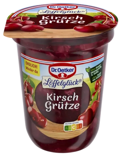 Dr. Oetker Löffelglück Kirsch Grütze