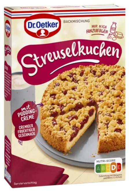 Dr. Oetker Streusel Kuchen