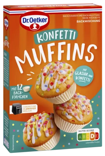 Dr. Oetker Konfetti Muffins