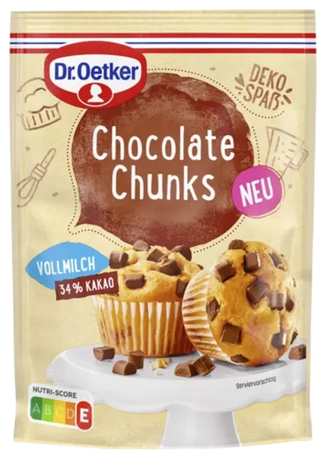 Dr. Oetker Chocolate Chunks Vollmilch