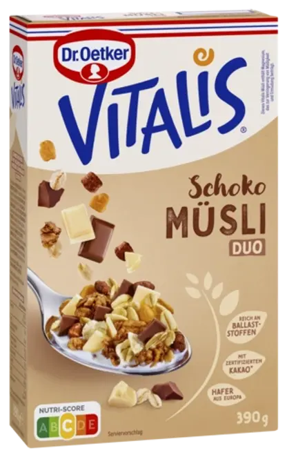Dr. Oetker Vitalis SchokoDuo Müsli