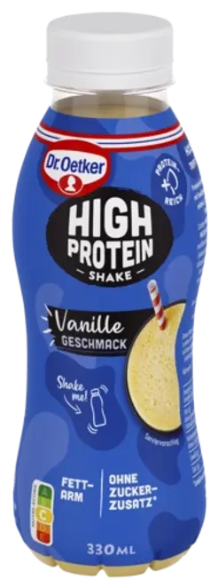Dr. Oetker High Protein Shake Vanille-Geschmack