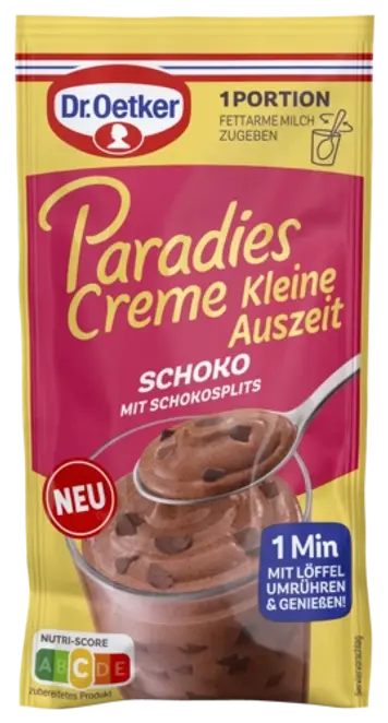 Dr. Oetker Paradies Creme Kleine Auszeit Schoko
