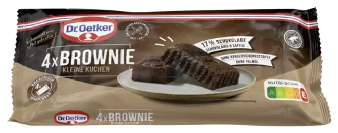 Dr. Oetker Fertige kleine Brownies 4er