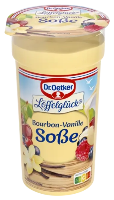Dr. Oetker Löffelglück Bourbon-Vanille Soße