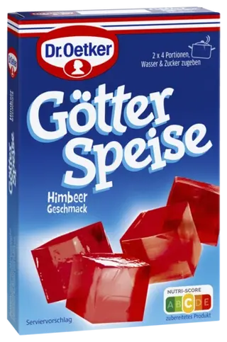 Dr. Oetker Götterspeise Himbeer-Geschmack
