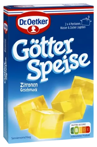 Dr. Oetker Götterspeise Zitronen-Geschmack
