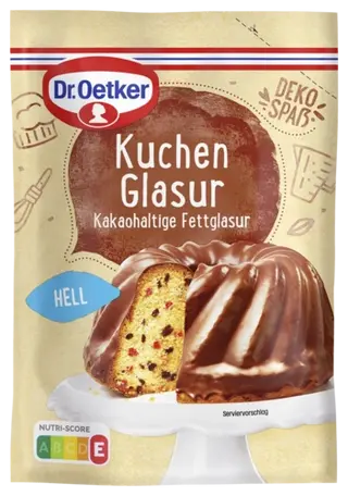 Dr. Oetker Kuchenglasur Hell