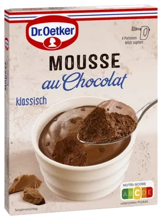 Dr. Oetker Mousse au Chocolat klassisch