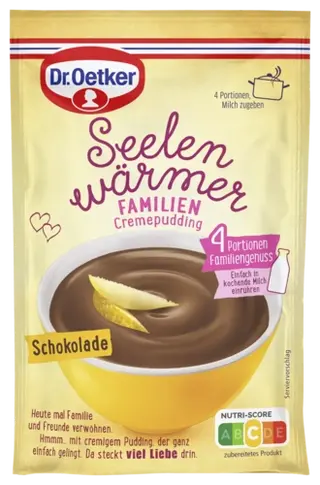 Dr. Oetker Seelenwärmer Familien-Cremepudding Schokolade